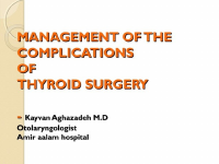 Management of complication of thyroid surgery.pptx